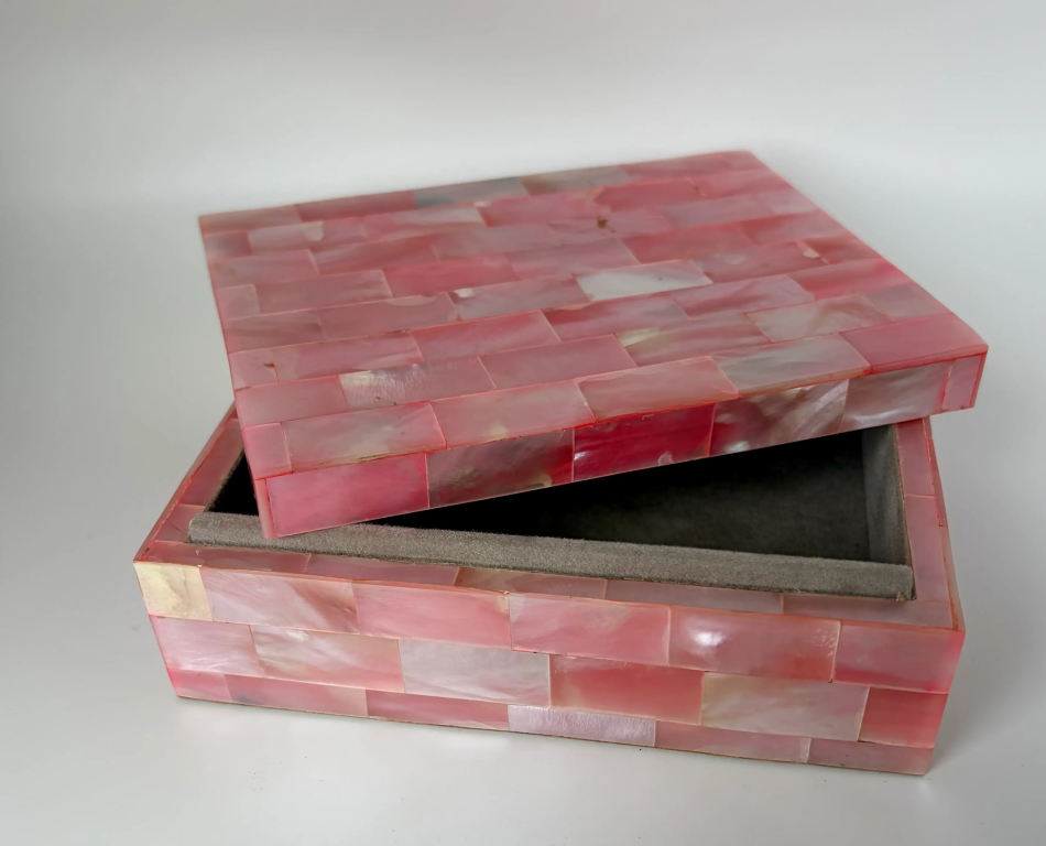 Pink Tiled Box