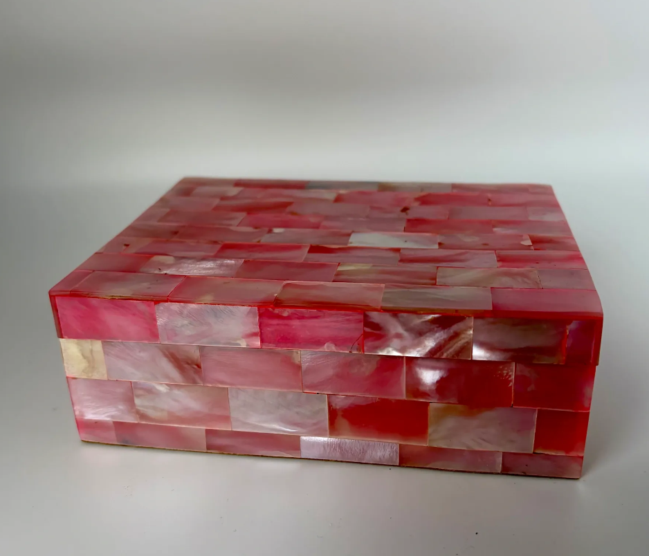 Pink Tiled Box